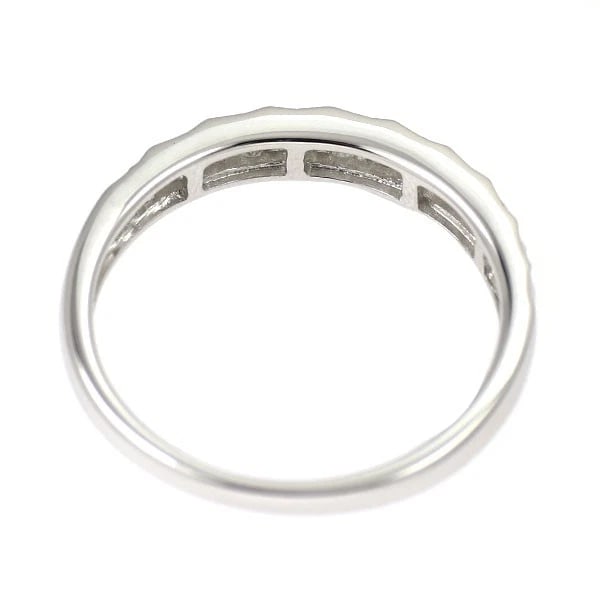 K18WG DIAMOND RING - 2