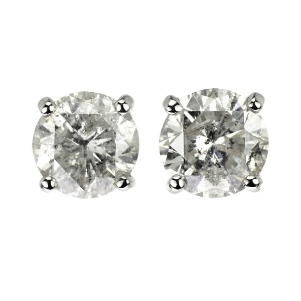 PT900 SINGLE SIDE DIAMOND EARRINGS: Pt900 Single Side Diamond Earrings Brand: None Type: piercing Material: Metal Pt900 Main Stone/Creation Natural Color: Platinum Size: Length/Width/Diameter8.6Width/Thickness8.6 Accessories: None