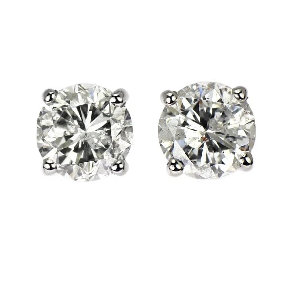 PT900 SINGLE SIDE DIAMOND EARRINGS: Pt900 Single Side Diamond Earrings Brand: None Type: piercing Material: Metal Pt900 Main Stone/Creation Natural Color: Platinum Size: Length/Width/Diameter7.6Width/Thickness7.6 Accessories: None