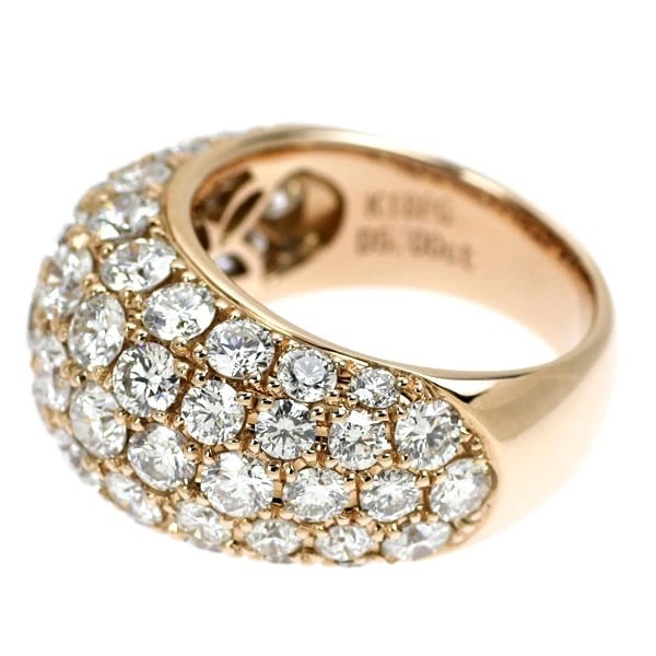 K18PG DIAMOND RING - 2