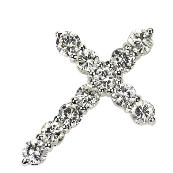 PT950 DIAMOND PENDANT TOP: Pt950 Diamond Pendant Top Brand: None Type: pendant top Material: Metal Pt950 Main Stone/Creation Natural Color: None Size: Length/Width/Diameter28.7Width/Thickness20.6 Accessories: None