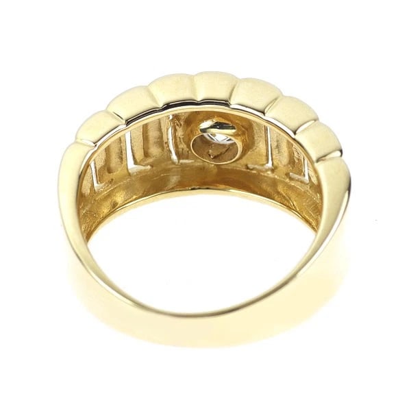 K18YG DIAMOND RING - 2