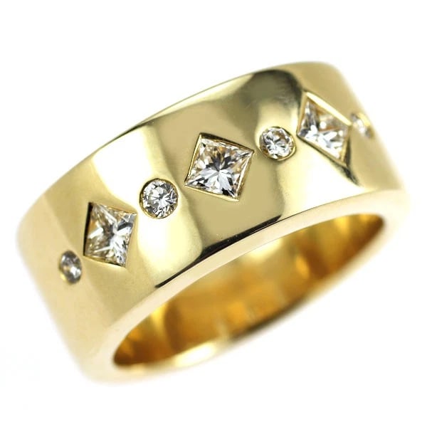 TASAKI PEARL K18YG DIAMOND RING: Tasaki Pearl K18YG Diamond Ring Brand: Tasaki Pearl Type: ring Material: Metal K18YG Main Stone/Creation Natural Color: Gold Size: 6 US Accessories: None Accessories Notice: When purchasing