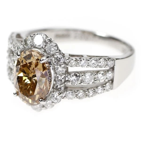 PT900 OVAL DIAMOND RING - 2