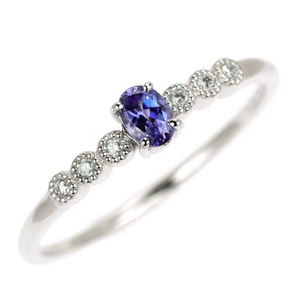 PT950 AMERICAN SAN BENITO BENITOITE DIAMOND RING: Pt950 American San Benito Benitoite Diamond Ring Brand: None Type: ring Material: Metal Pt950 Color: None Size: 6 US Accessories: None Accessories Notice: When purchasing pre-owned goods,
