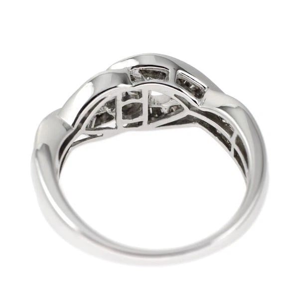 K18WG DIAMOND RING - 2
