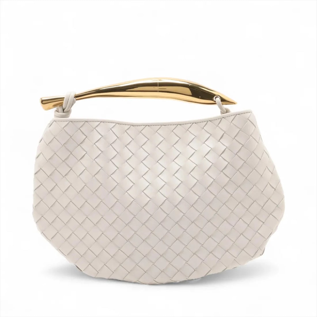 BOTTEGA VENETA INTRECCIATO SARDINES LEATHER HAND BAG (1 of 6)
