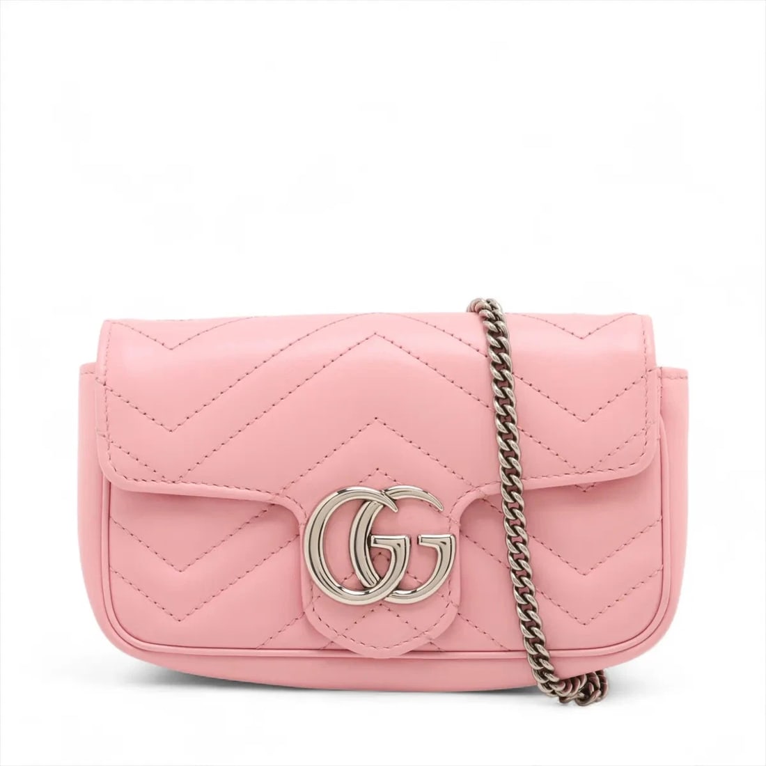 GUCCI GG MARMONT LEATHER CHAIN SHOULDER BAG (1 of 8)