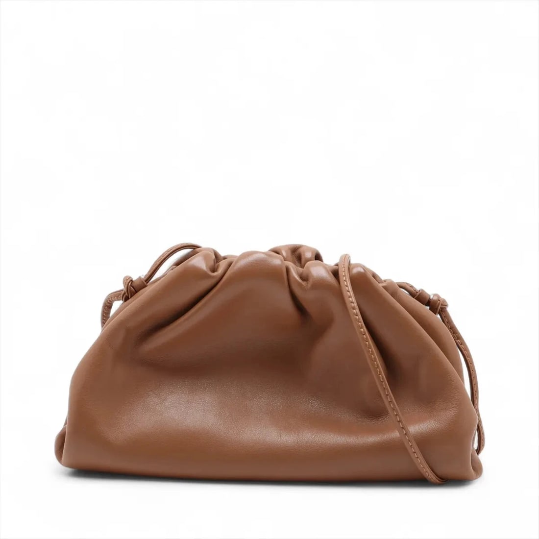 BOTTEGA VENETA MINI THE POUCH LEATHER SHOULDER BAG (1 of 7)