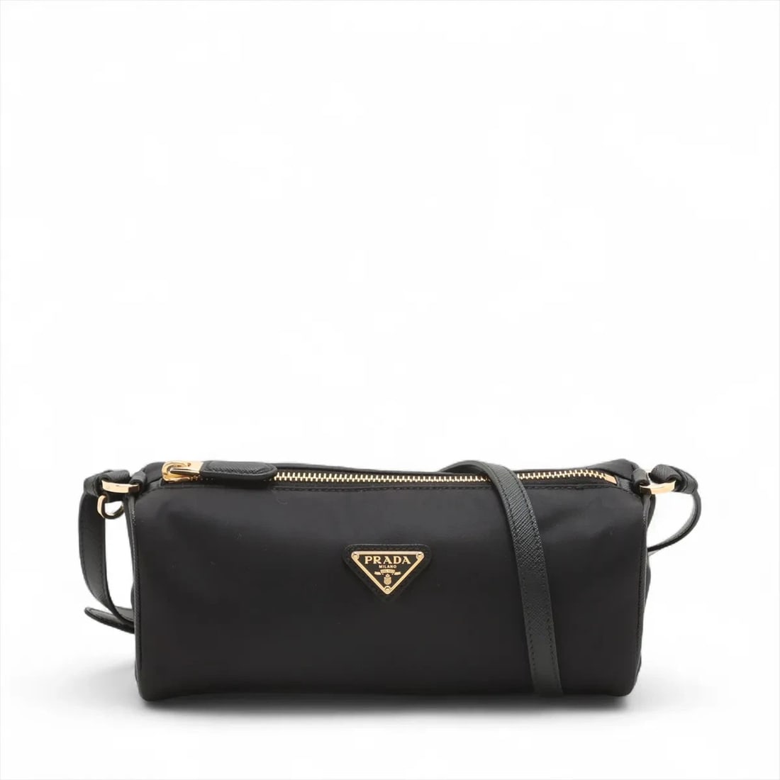 PRADA TESSUTO NYLON SHOULDER BAG BLACK (1 of 5)