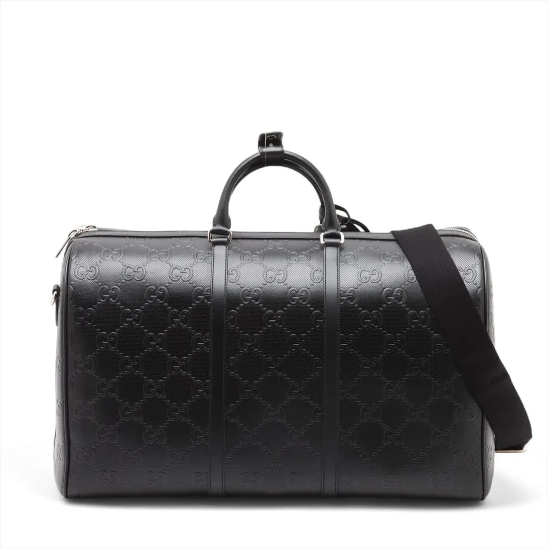 GUCCI GG EMBOSSED LEATHER 2WAY BOSTON BAG (1 of 6)