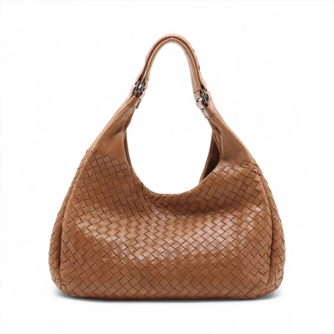 BOTTEGA VENETA INTRECCIATO CAMPANA LEATHER TOTE BAG (1 of 9)