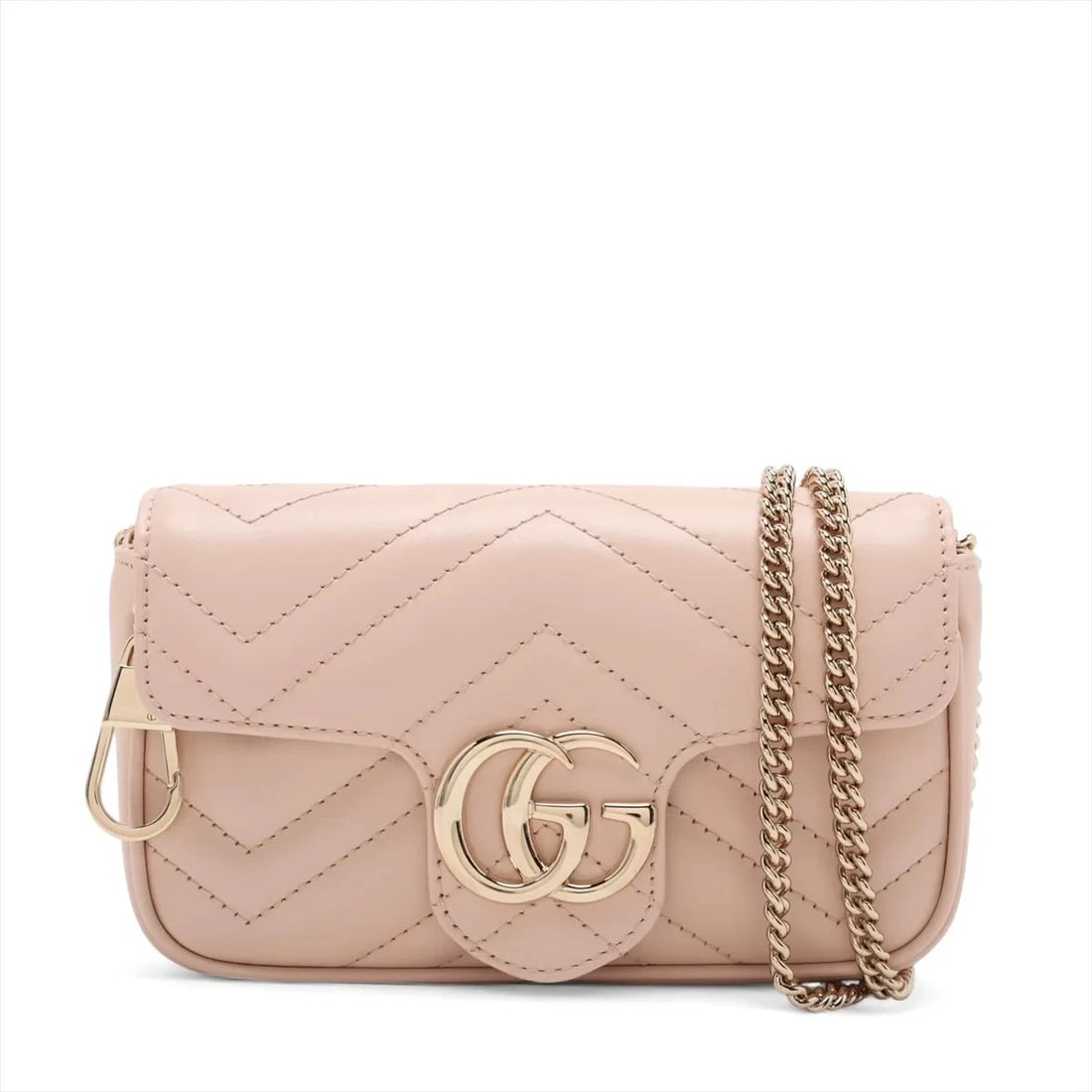 GUCCI GG MARMONT LEATHER CHAIN SHOULDER BAG (1 of 5)