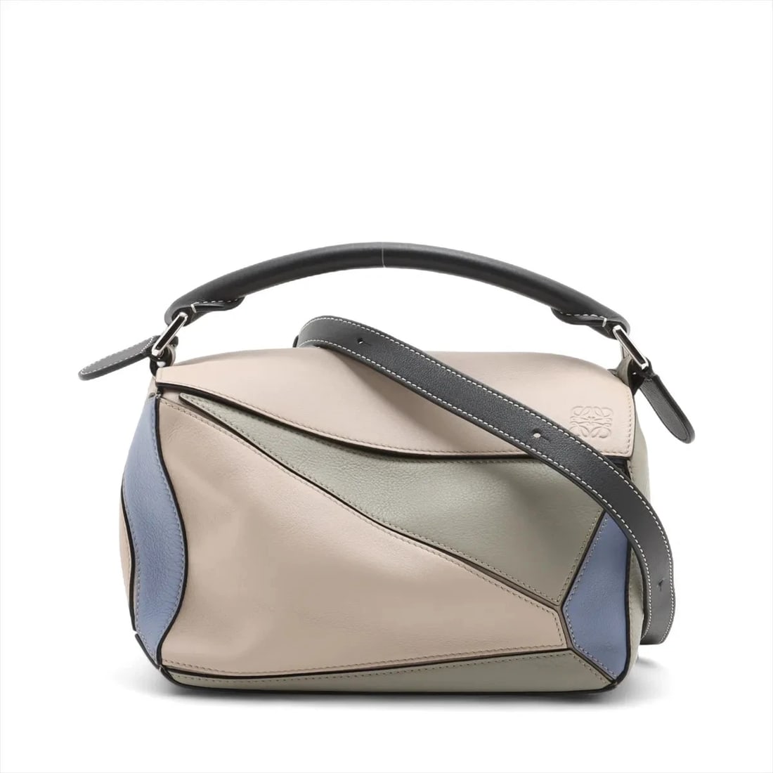 LOEWE PUZZLE BAG SMALL LEATHER 2 WAY HANDBAG (1 of 10)
