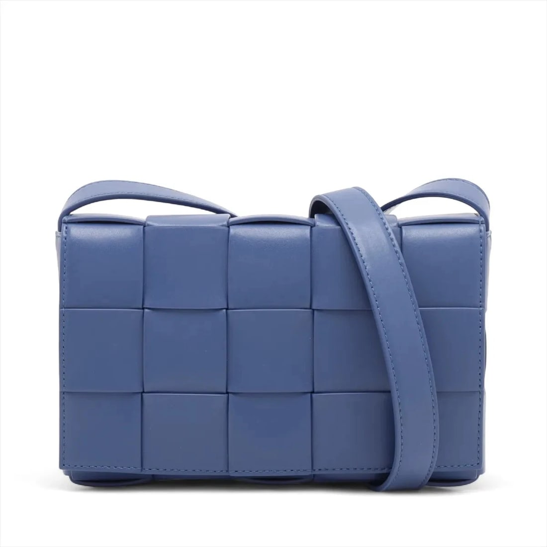 BOTTEGA VENETA MAXI INTRECCIATO CASSETTE LEATHER SHOULDER BAG (1 of 6)