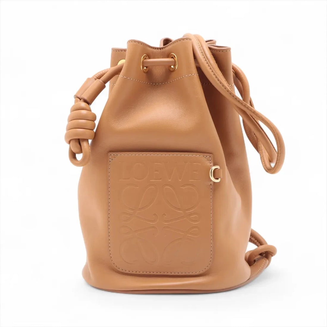 LOEWE SAILOR BAG LEATHER SHOULDER BAG: Loewe Sailor bag Leather Shoulder bag Brand: Loewe Type: Shoulder bag Material: Leather Color: Brown Size: Height:9.8inch Length:6.5inch Depth:6.5inch Shoulder height:16.5inch Accessories: None