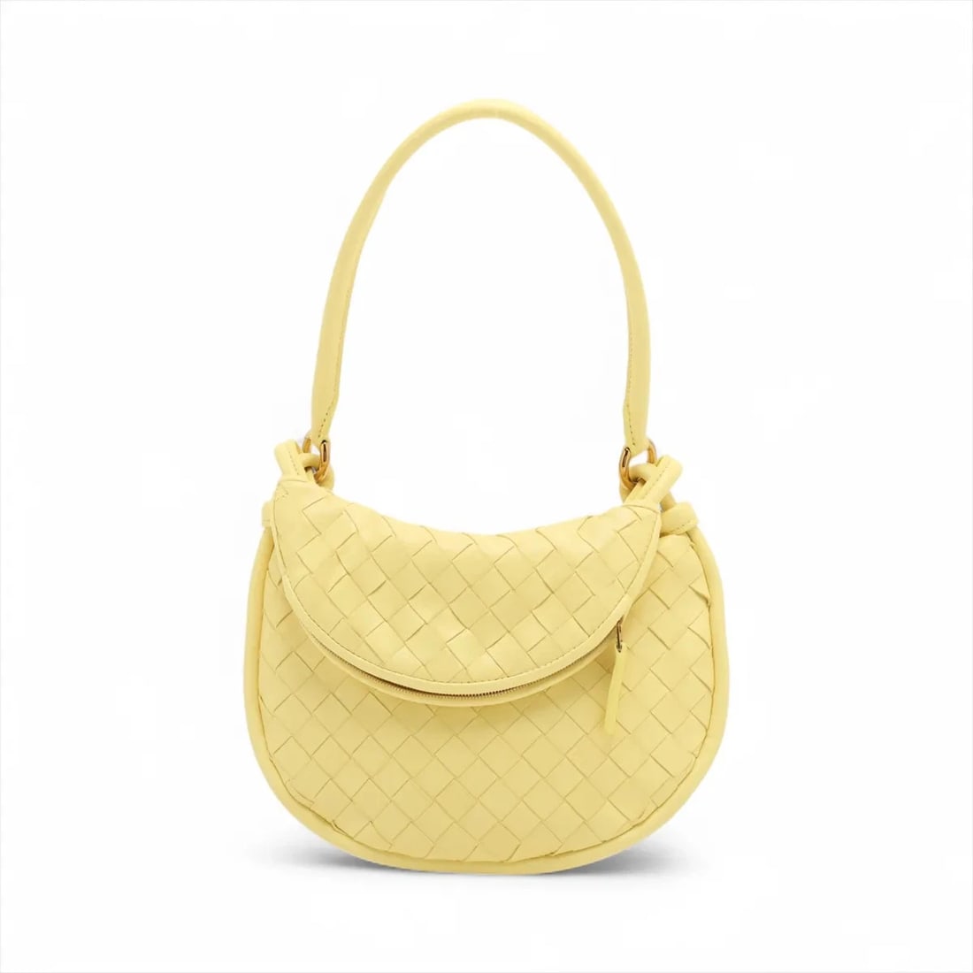 BOTTEGA VENETA INTRECCIATO GEMELLI LEATHER SHOULDER BAG (1 of 7)