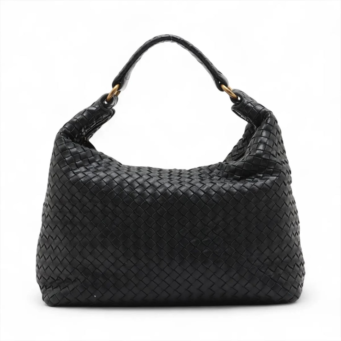 BOTTEGA VENETA INTRECCIATO LEATHER SHOULDER BAG (1 of 10)