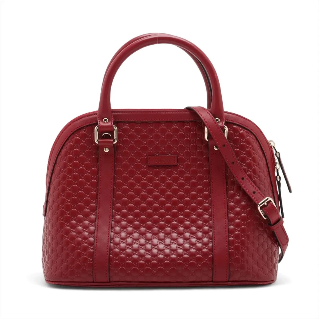 GUCCI MICRO GUCCISSIMA LEATHER 2 WAY HANDBAG (1 of 7)