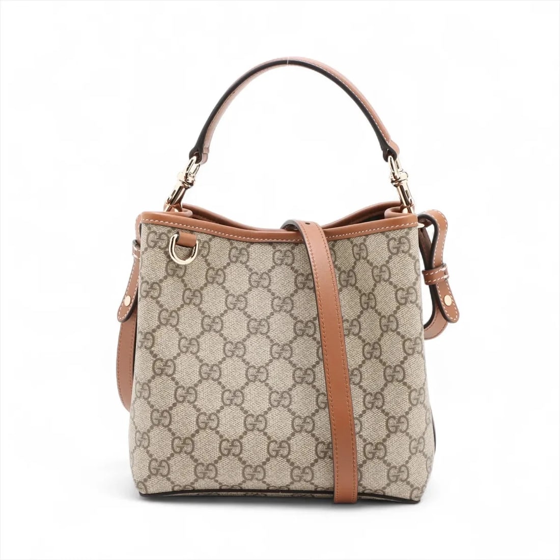 GUCCI GG SUPREME PVCX LEATHER 2 WAY HANDBAG (1 of 8)