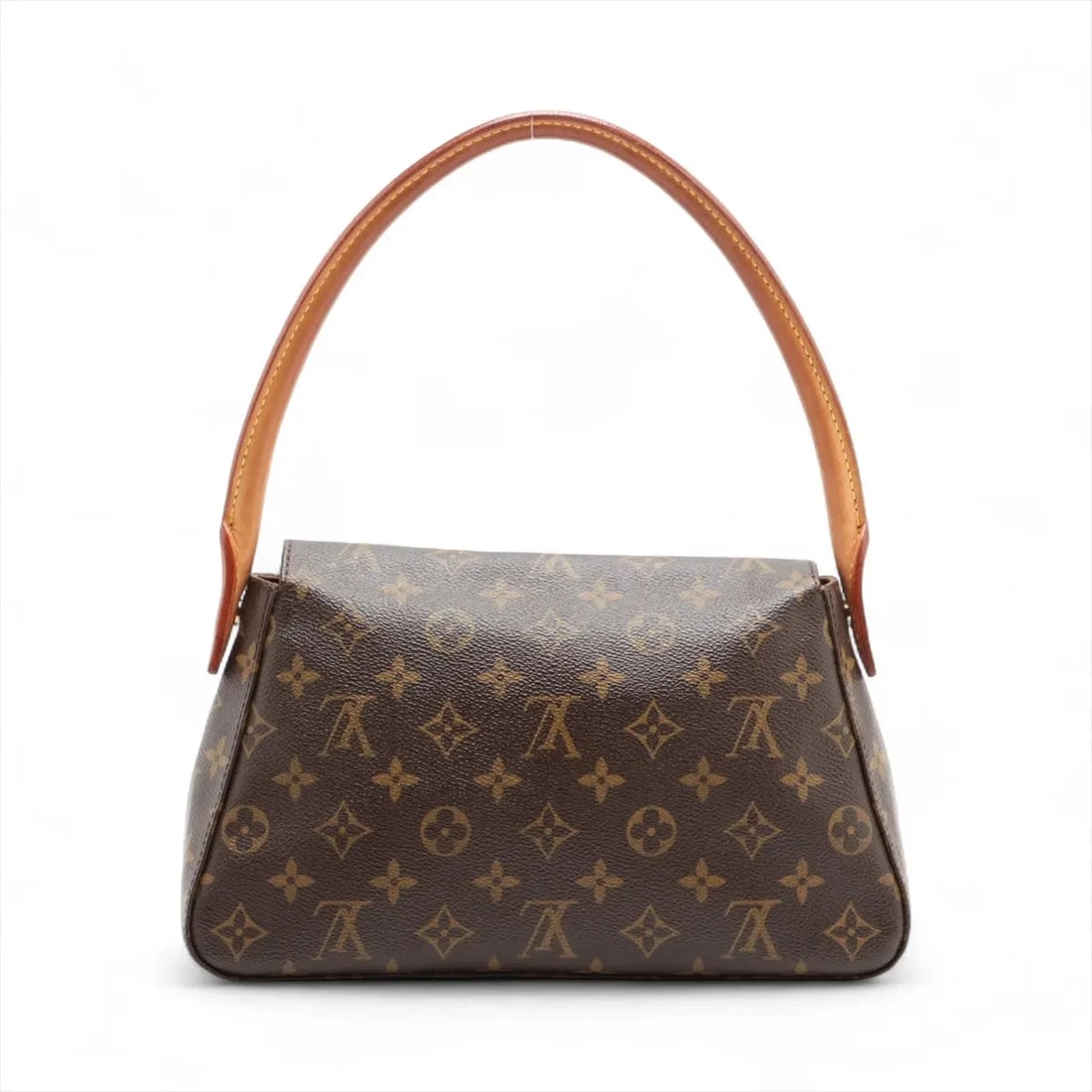 LOUIS VUITTON MONOGRAM MINI LOOPING BROWN - 2