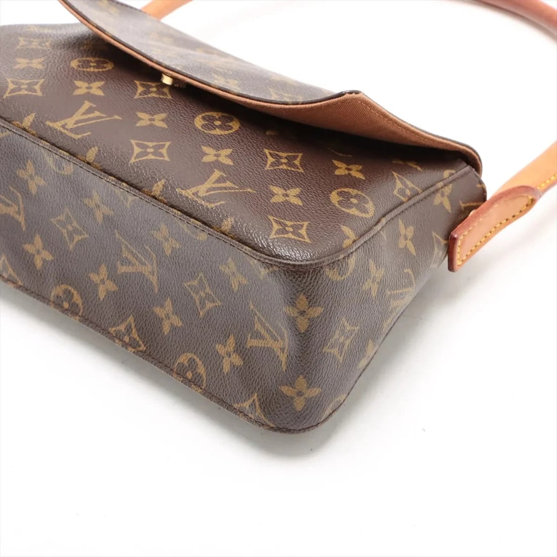 LOUIS VUITTON MONOGRAM MINI LOOPING BROWN - 3