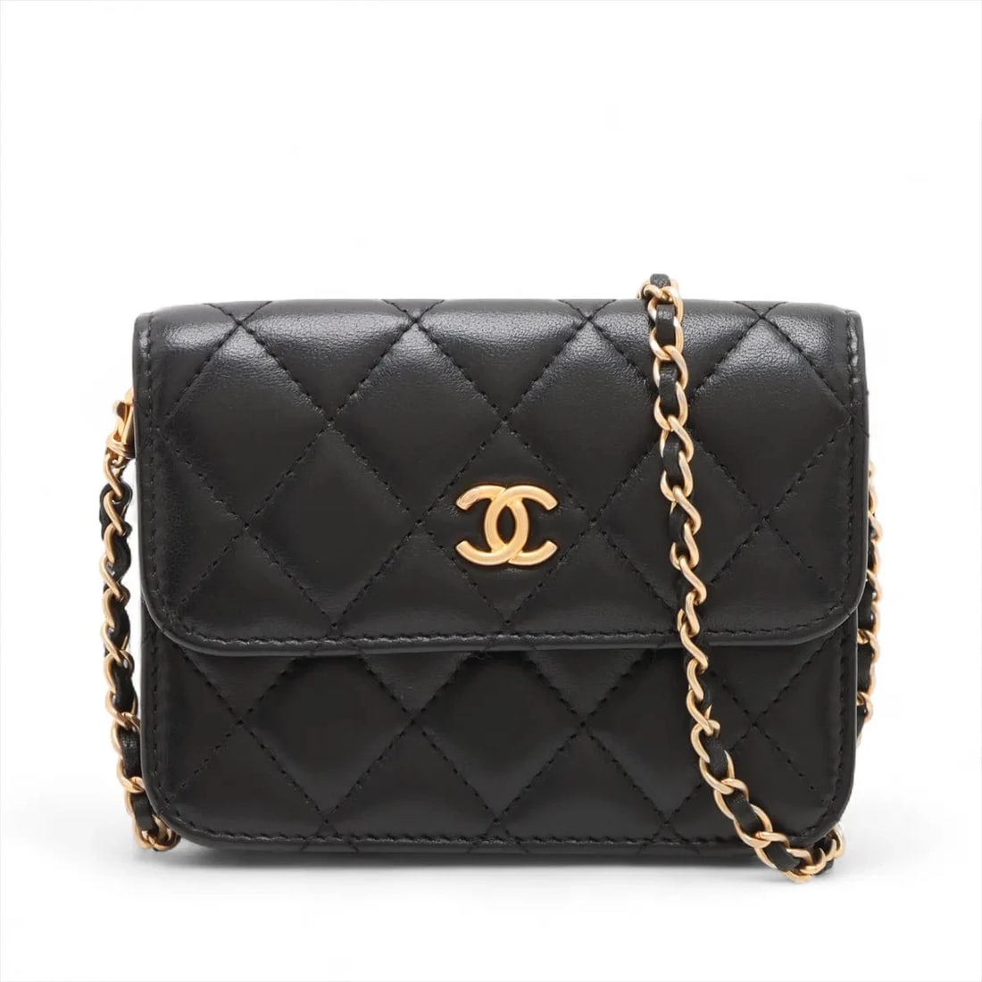 CHANEL MATELASSE LAMBSKIN CHAIN SHOULDER BAG (1 of 6)