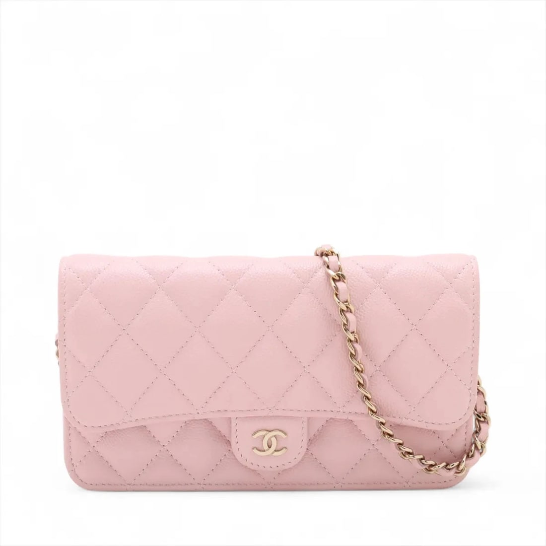 CHANEL MATELASSE CAVIAR SKIN CHAIN SHOULDER BAG (1 of 7)