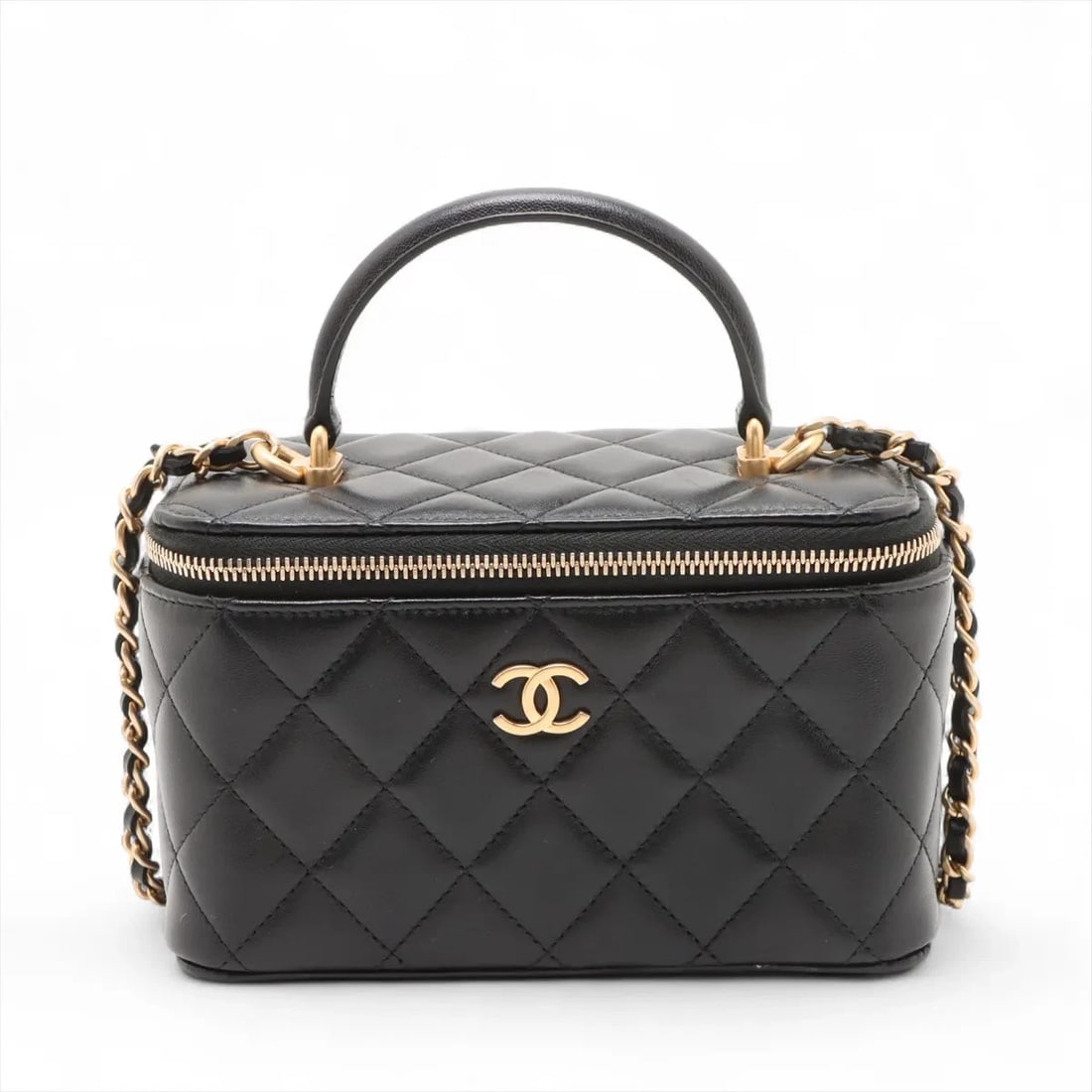 CHANEL MATELASSE LAMBSKIN CHAIN SHOULDER BAG (1 of 8)
