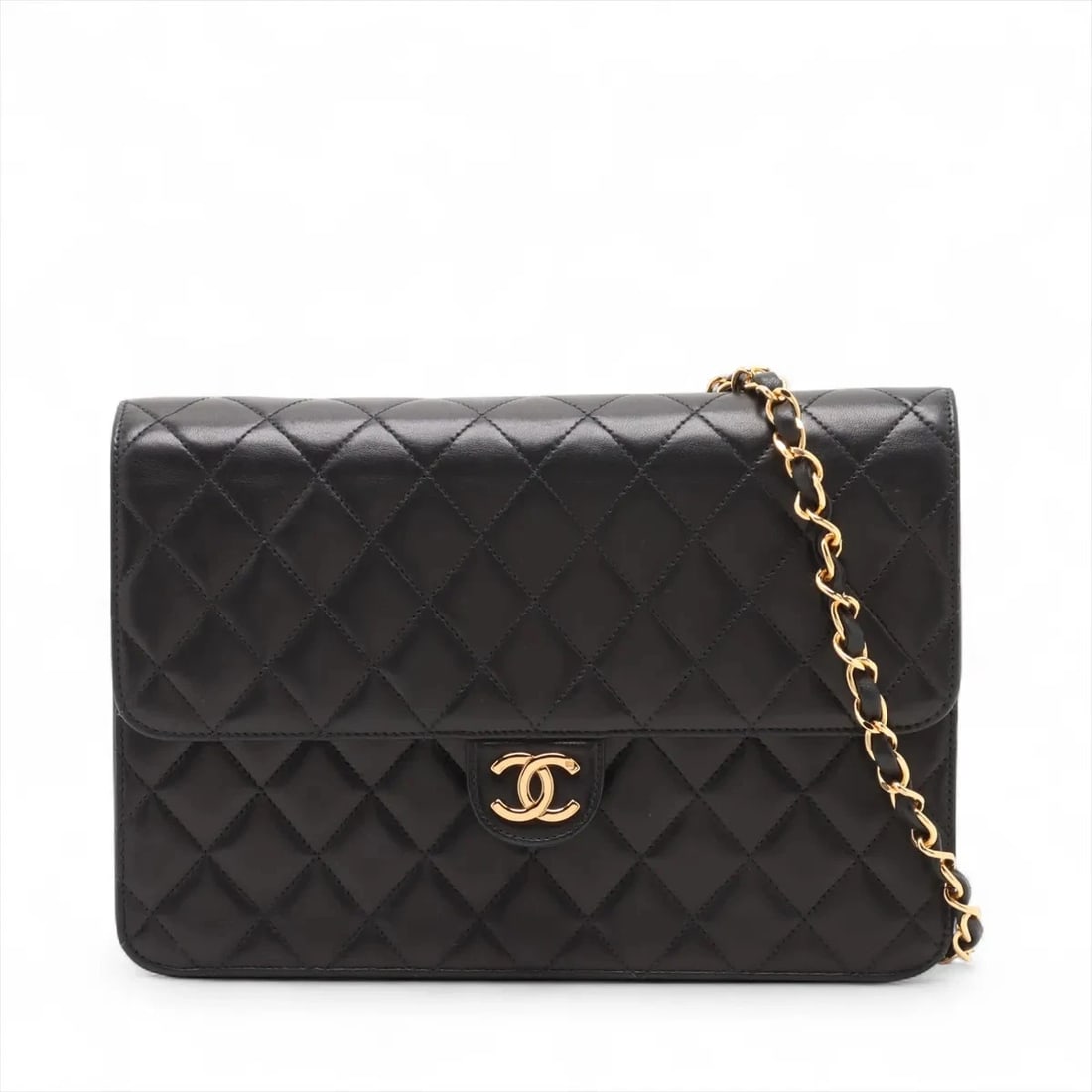 CHANEL MATELASSE LAMBSKIN CHAIN SHOULDER BAG (1 of 10)