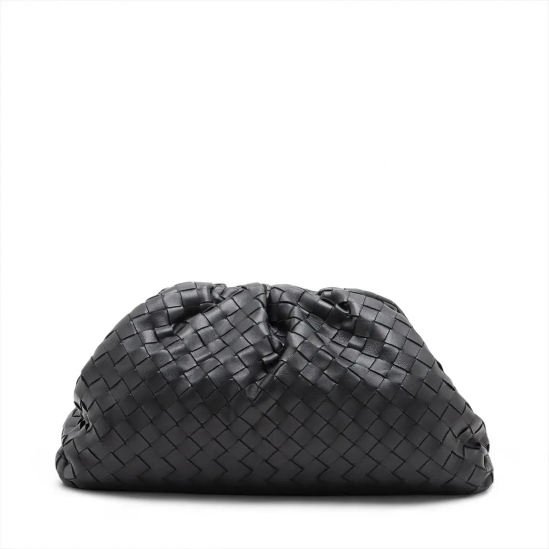 BOTTEGA VENETA INTRECCIATO THE POUCH LEATHER CLUTCH BAG (1 of 4)