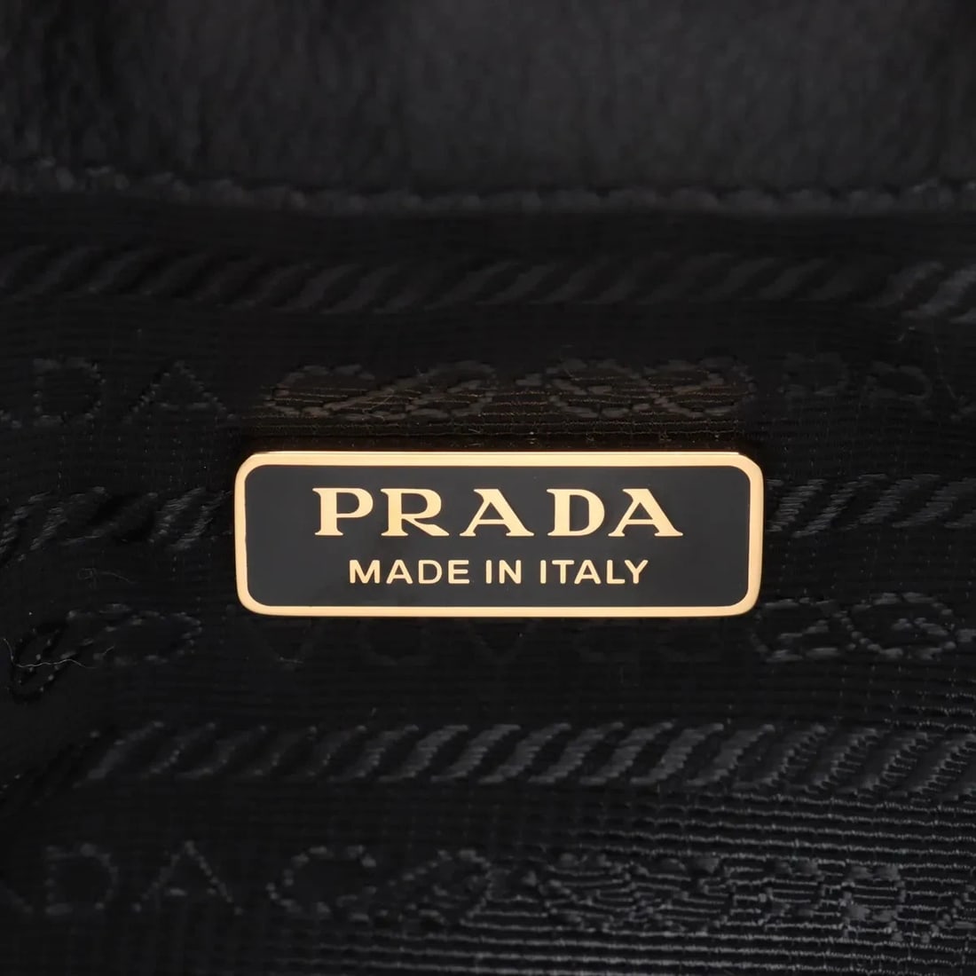PRADA LEATHER SHOULDER BAG - 6