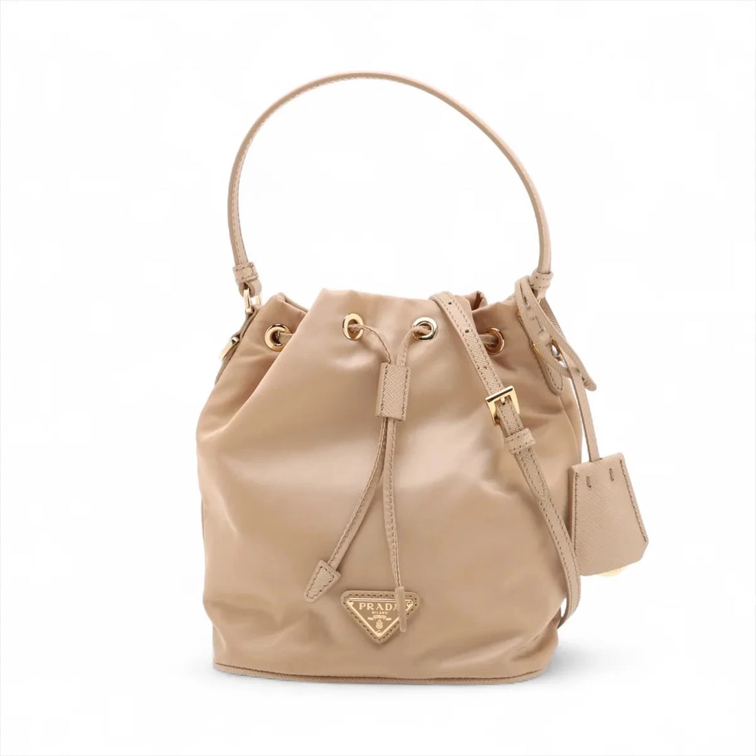 PRADA TESSUTO NYLON X LEATHER 2 WAY SHOULDER BAG (1 of 9)