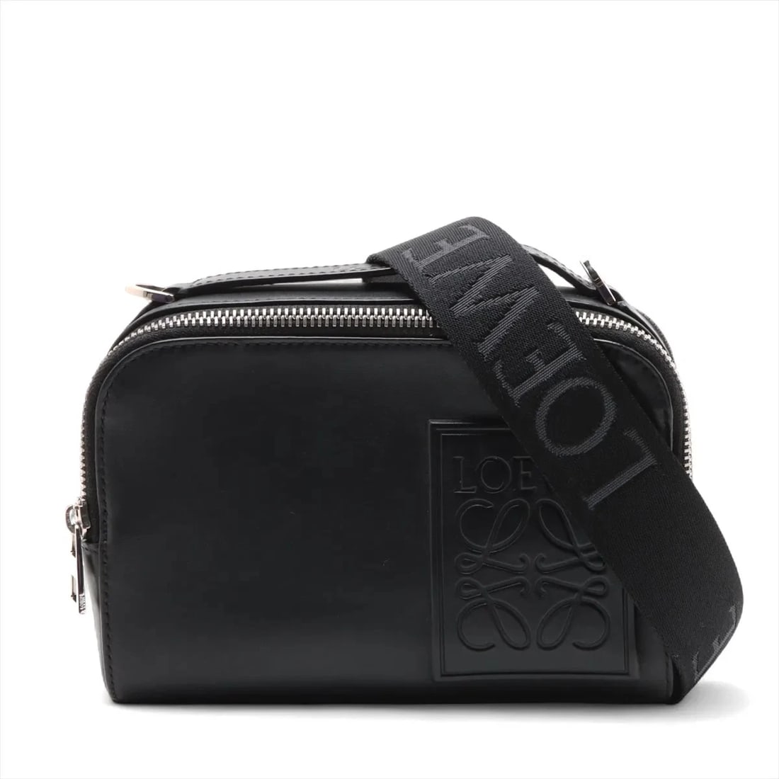 LOEWE ANAGRAM CAMERAS CROSSBODY BAG MINI LEATHER 2 WAY SHOULDER BAG (1 of 6)