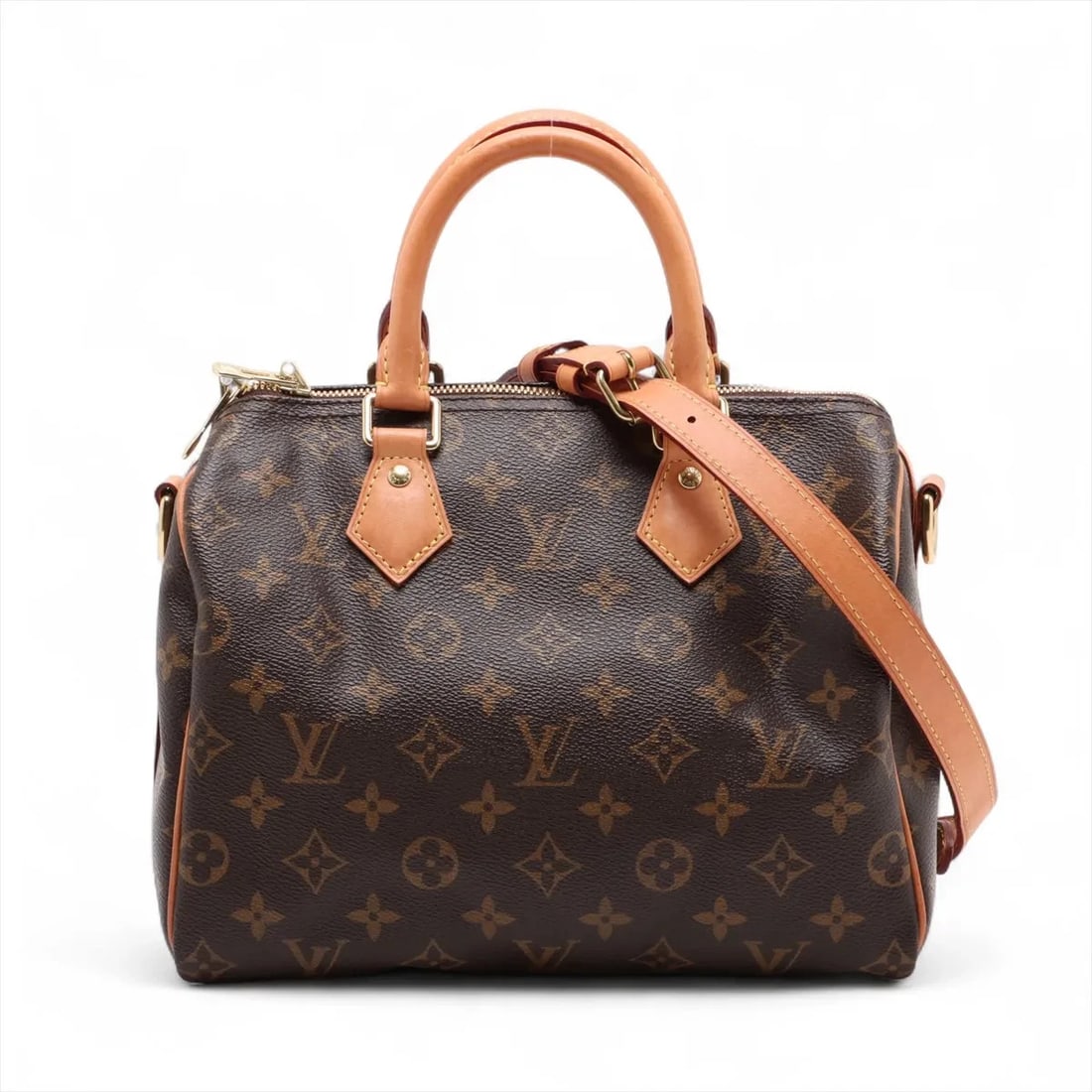 LOUIS VUITTON MONOGRAM SPEEDY BANDOULIÈRE 25 BROWN (1 of 8)