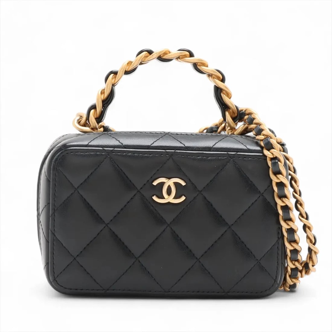CHANEL MATELASSE LAMBSKIN 2 WAY SHOULDER BAG (1 of 7)
