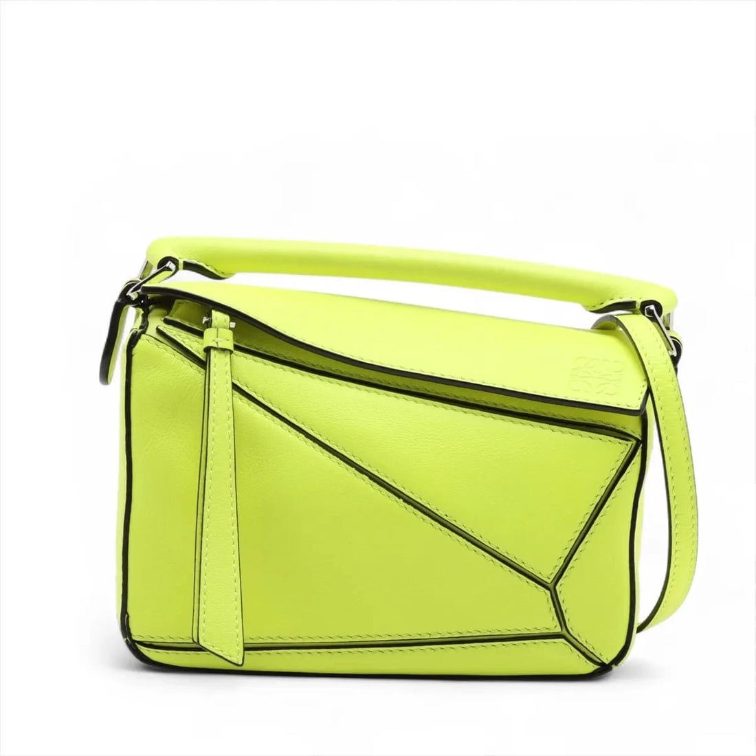 LOEWE MINI PUZZLE BAG LEATHER 2 WAY HANDBAG (1 of 9)