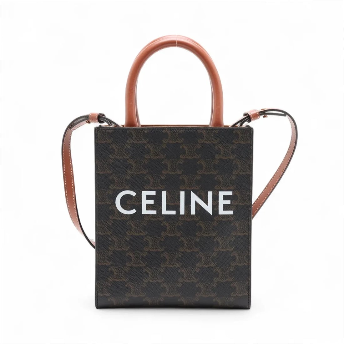 CELINE TRIOMPHE MINI VERTICAL HIPPOPOTAMUS (1 of 7)