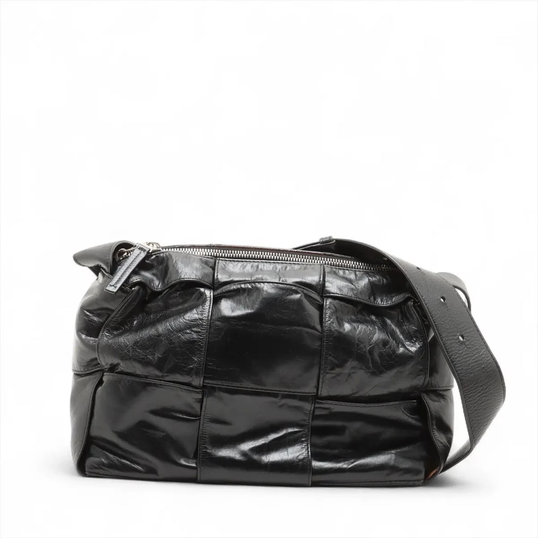 BOTTEGA VENETA MAXI INTRECCIATO LEATHER SHOULDER BAG (1 of 6)