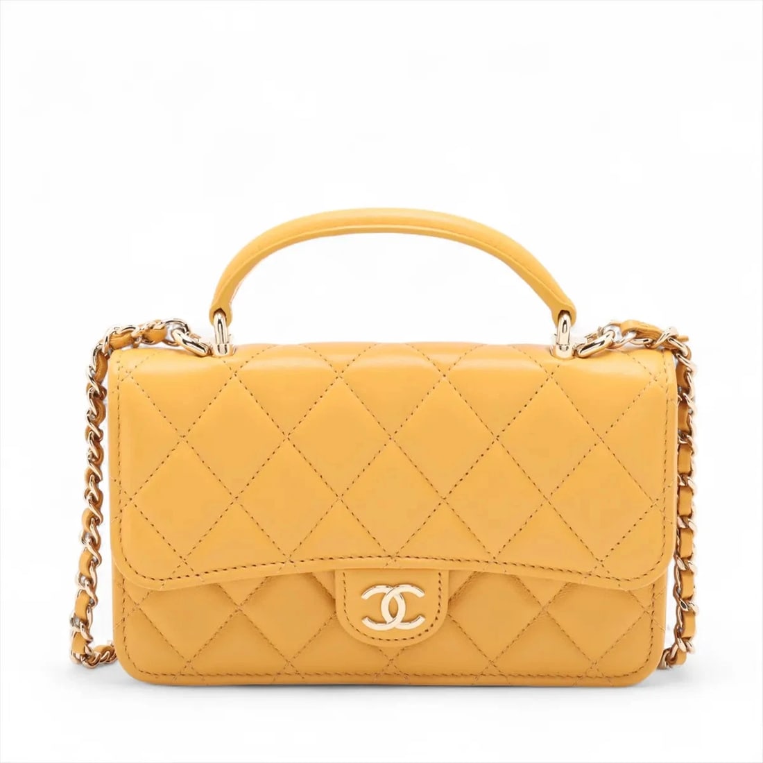 CHANEL MATELASSE LAMBSKIN 2 WAY SHOULDER BAG (1 of 8)