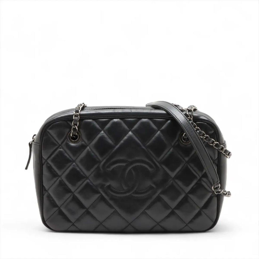 CHANEL MATELASSE LAMBSKIN CHAIN SHOULDER BAG (1 of 7)