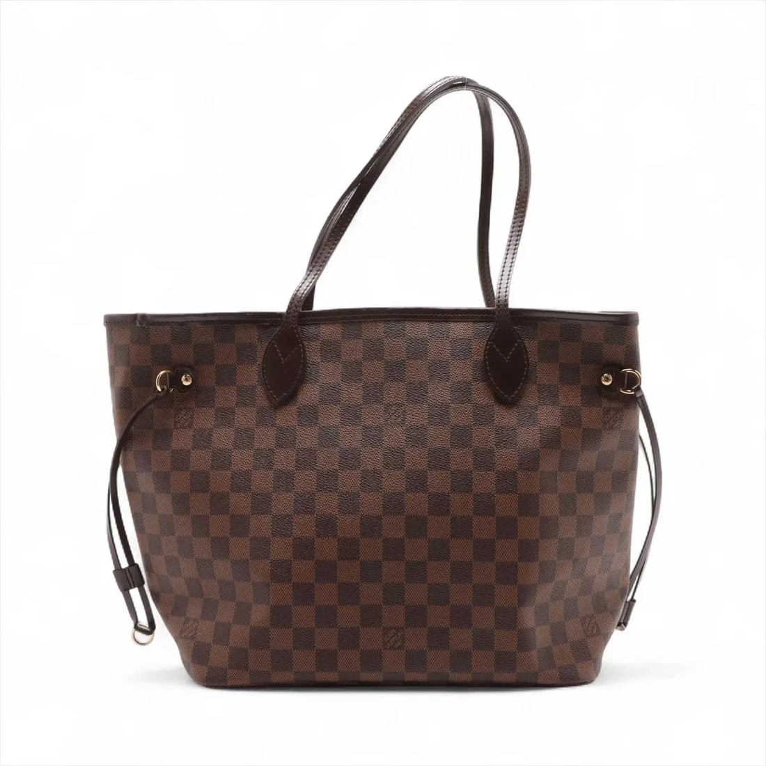 LOUIS VUITTON DAMIER NEVERFULL MM BROWN: Louis Vuitton Damier Neverfull MM Brown Brand: Louis Vuitton Type: Tote bag Material: None Color: Brown Size: Height:11.4inch Length:13.0inch Depth:6.1inch Handle height:8.1inch Accessories: None