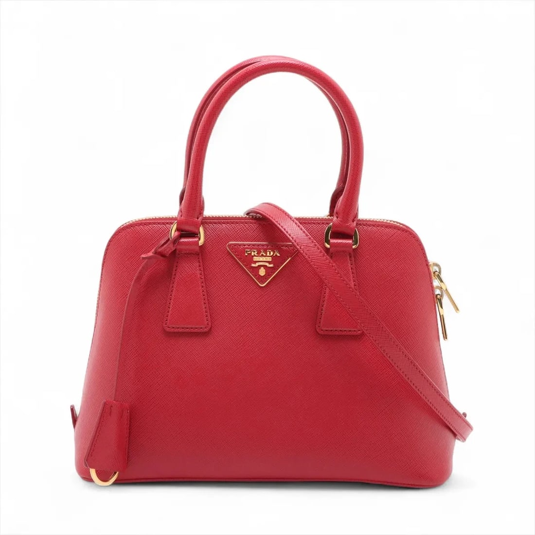 PRADA SAFFIANO LUX LEATHER 2 WAY HANDBAG (1 of 6)