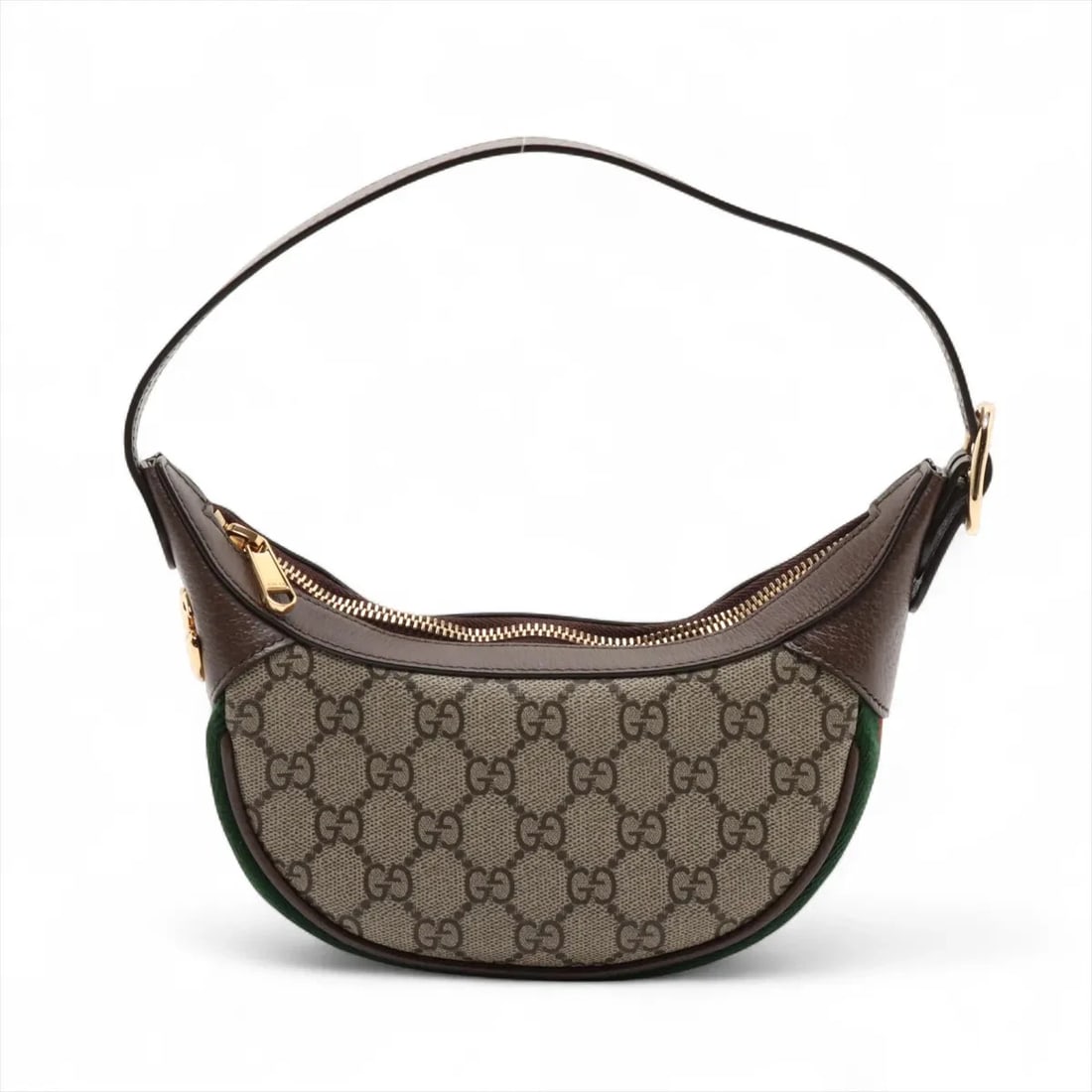 GUCCI GG SUPREME OPHIDIA PVCX LEATHER HAND BAG: Gucci GG Supreme Ophidia PVCx leather Hand bag Brand: Gucci Type: Shoulder bag Material: PVC Color: Beige Size: Height:5.7inch Length:9.3inch Depth:2.0inch Shoulder height:6.1inch 