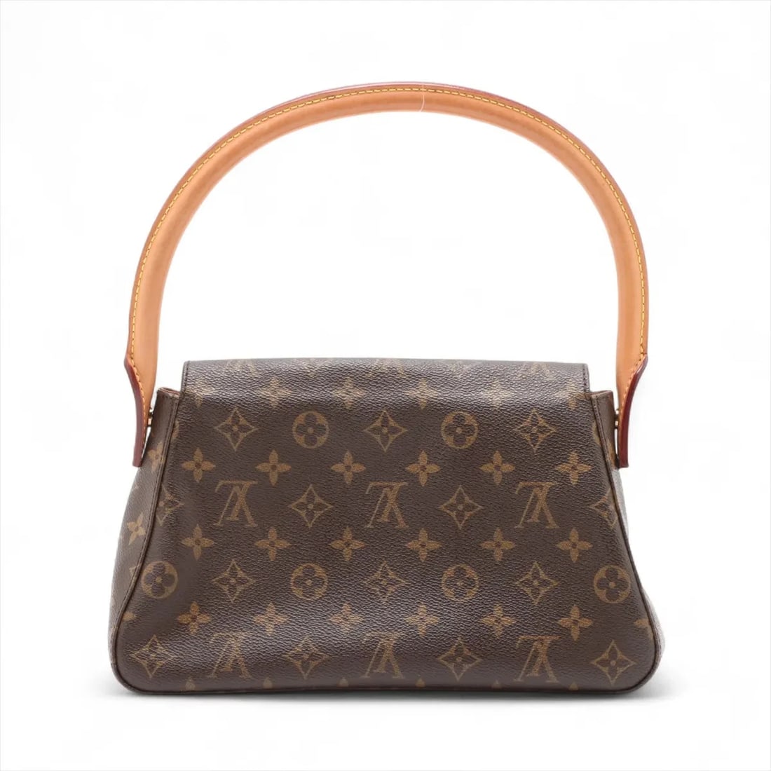 LOUIS VUITTON MONOGRAM MINI LOOPING BROWN - 2