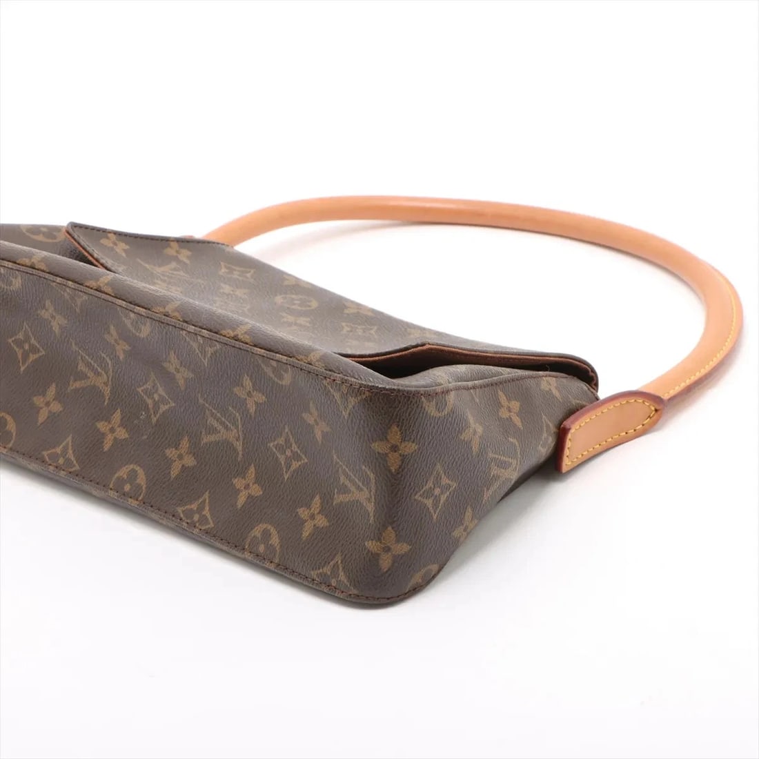 LOUIS VUITTON MONOGRAM MINI LOOPING BROWN - 3
