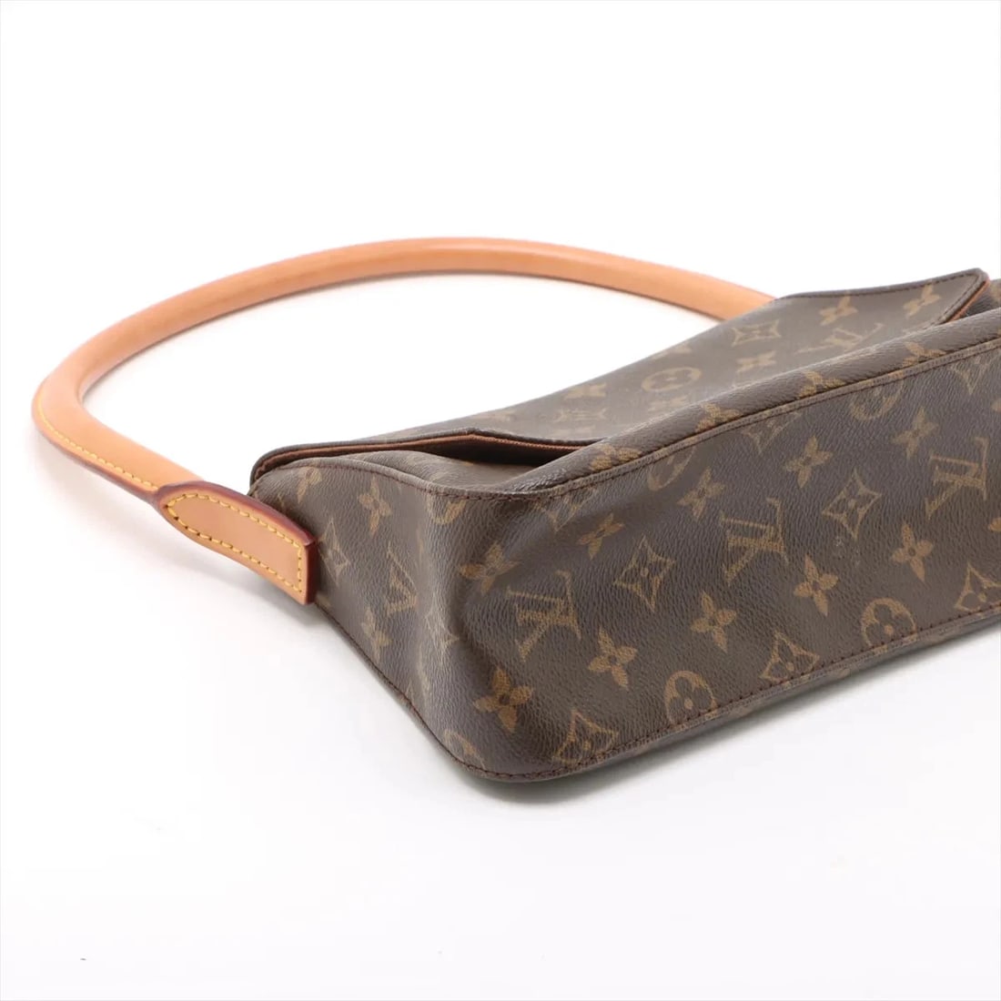 LOUIS VUITTON MONOGRAM MINI LOOPING BROWN - 4
