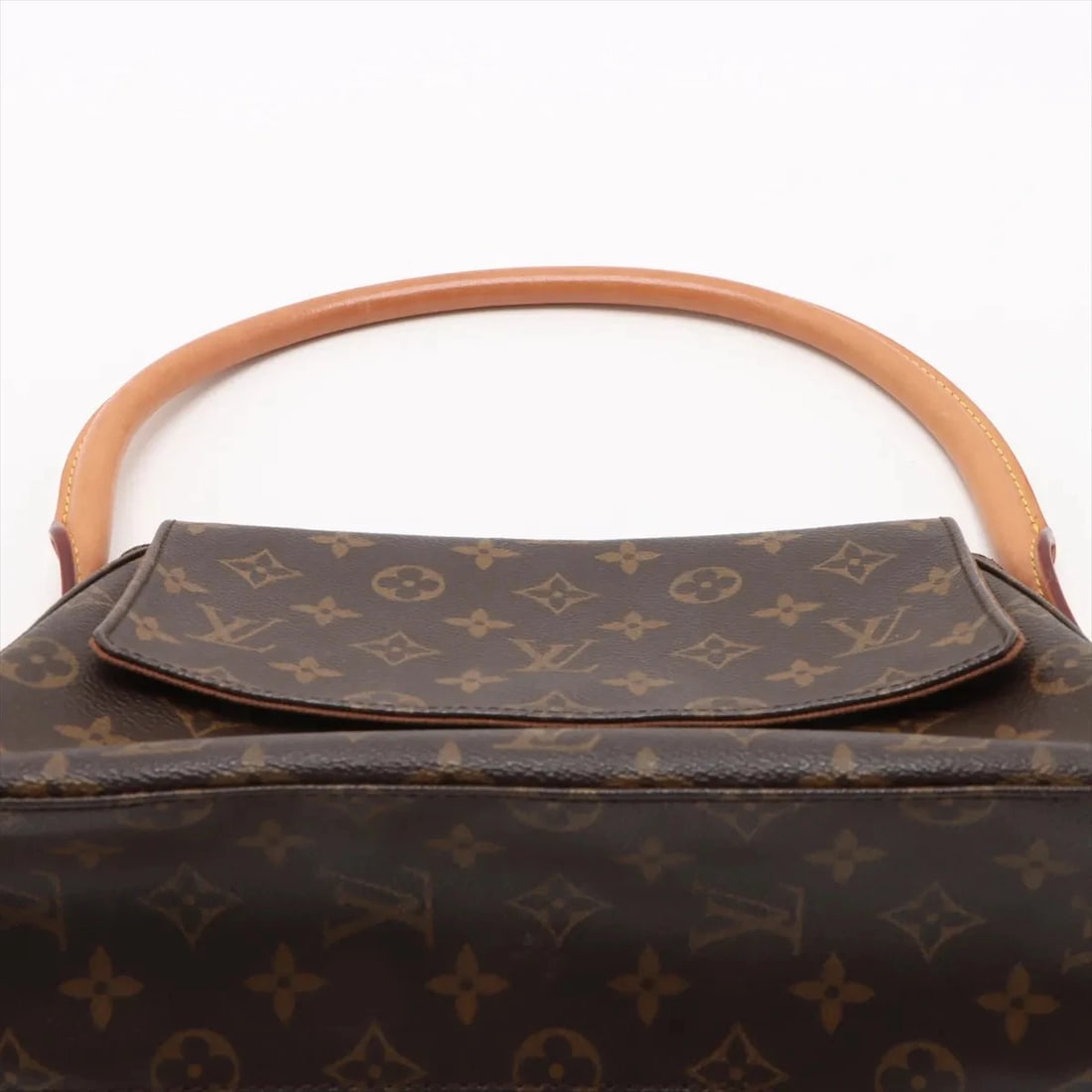 LOUIS VUITTON MONOGRAM MINI LOOPING BROWN - 6
