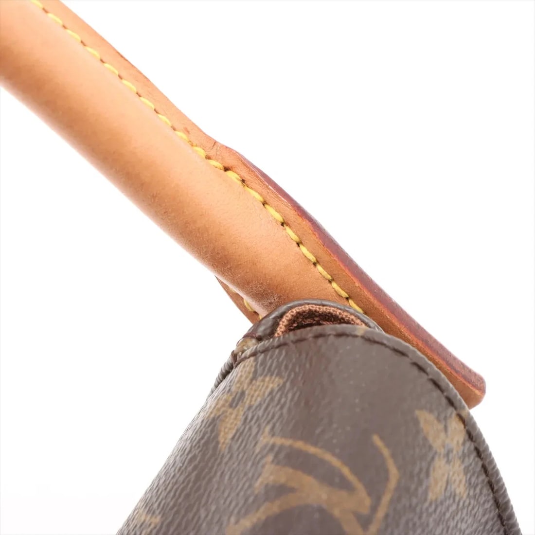 LOUIS VUITTON MONOGRAM MINI LOOPING BROWN - 8