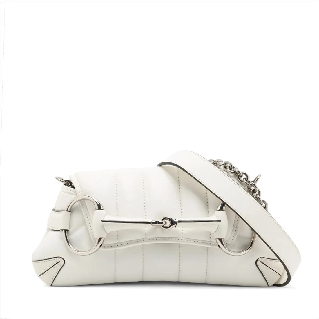 GUCCI HORSEBIT LEATHER 2 WAY SHOULDER BAG (1 of 8)